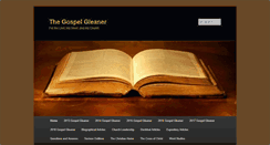 Desktop Screenshot of gospelgleaner.com